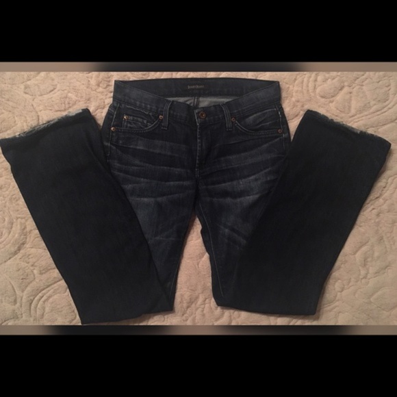 James Jeans dry aged premium denim bootcut jeans 26 - Picture 2 of 4